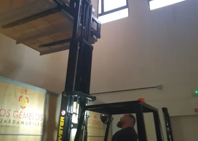 Elevador de muebles para mudanzas